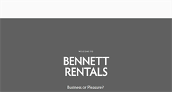 Desktop Screenshot of bennetttruckrentals.com